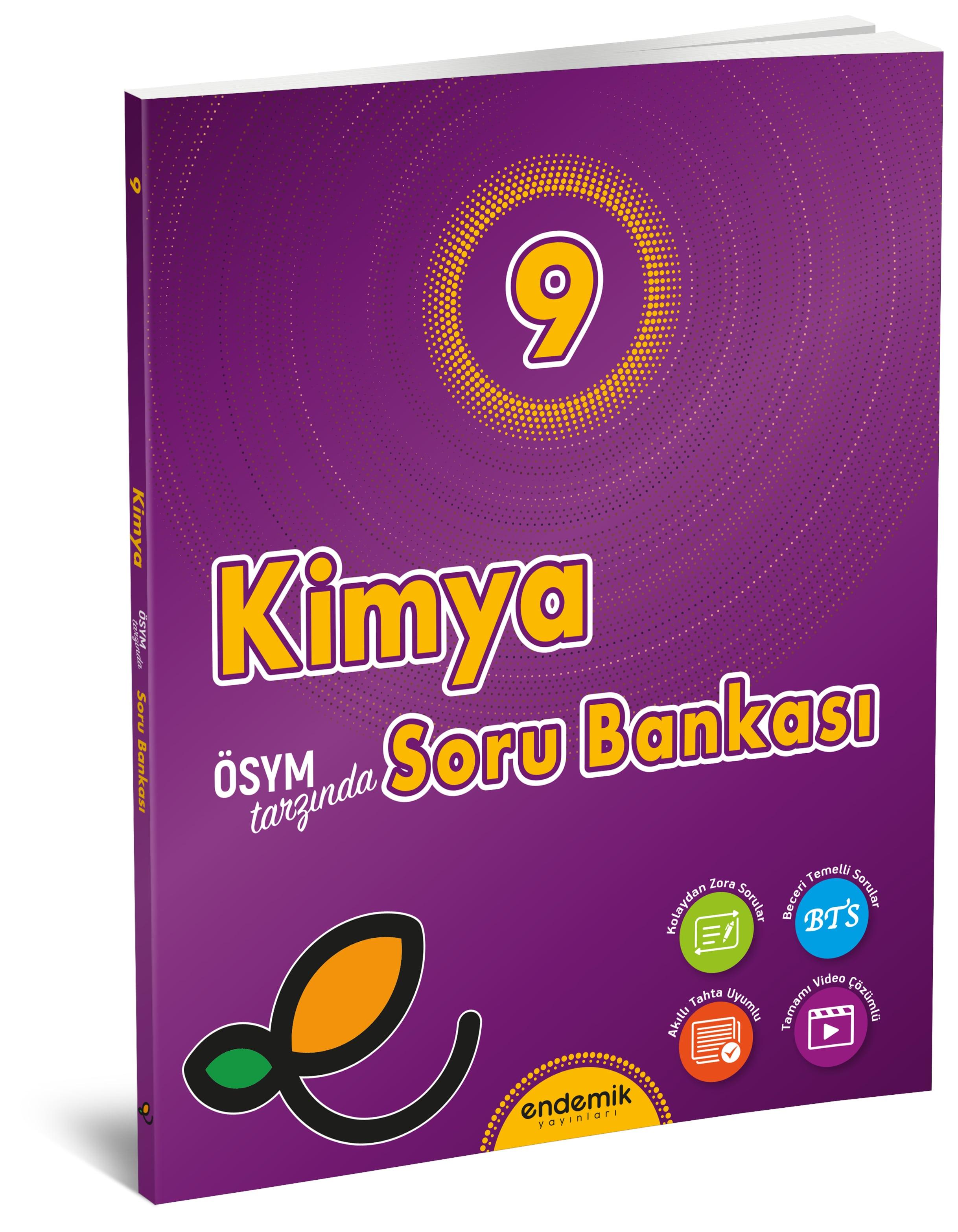 Endemik Yayınları 9.Sınıf Kimya Soru Bankası